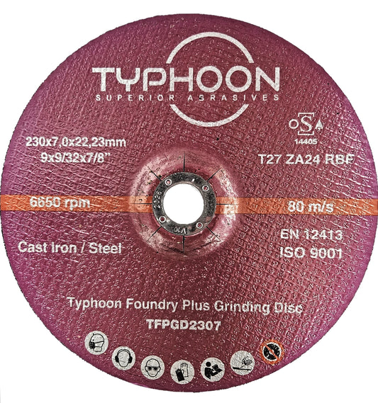 Typhoon Foundry Plus Premium Grinding Disc