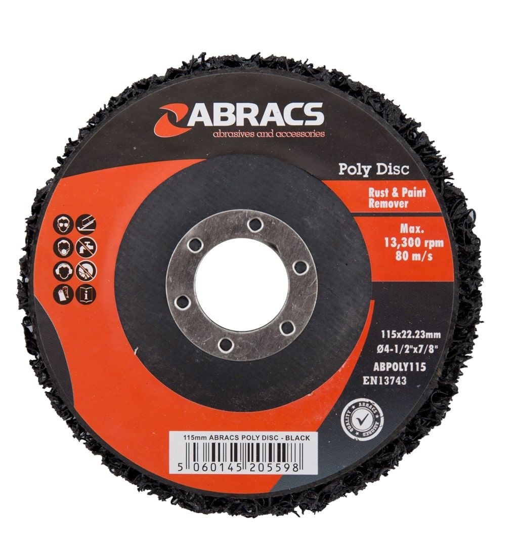 Abracs Poly Clean and Strip Discs & Wheels