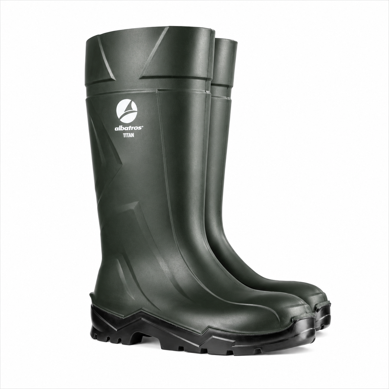 ALBATROS TITAN S5 PU Safety Wellingtons