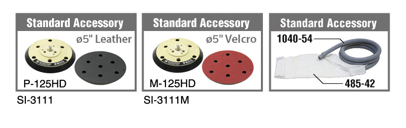 Shinano Self Vacuum Dual Action Sander SI-3111 & SI-3111M