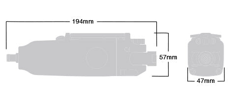 Shinano 3/8″ Impact Wrench SI-1306B