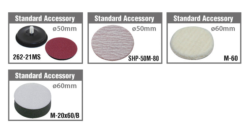 Shinano Angle Head Mini 2"/50mm Sander SI-2108EX-2