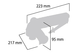 Shinano Industrial Angle Grinder 5″/125mm SI-AG5-E3P