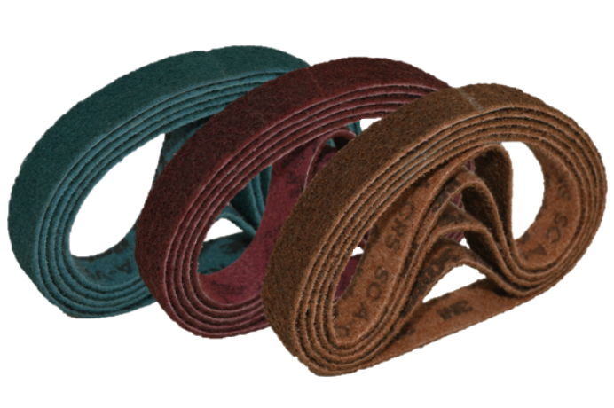 Scotch-Brite Belts Coarse, Medium, Fine ACRS AMED AVFN SC-BS SC-BL