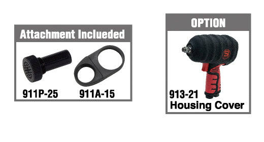 Shinano 1/2″ Impact Wrench SI-1490BSR
