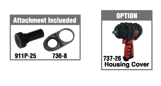 Shinano 3/8″ Impact Wrench SI-1605
