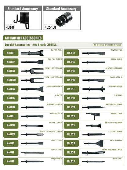 Shinano Air Hammer Kit SI-4120A-KIT