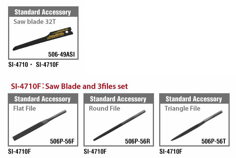 Shinano Mechanical Air Saw SI-4710 & SI-4710F