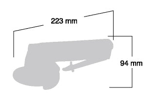 Shinano Angle Grinder 4″/100mm SI-2500L