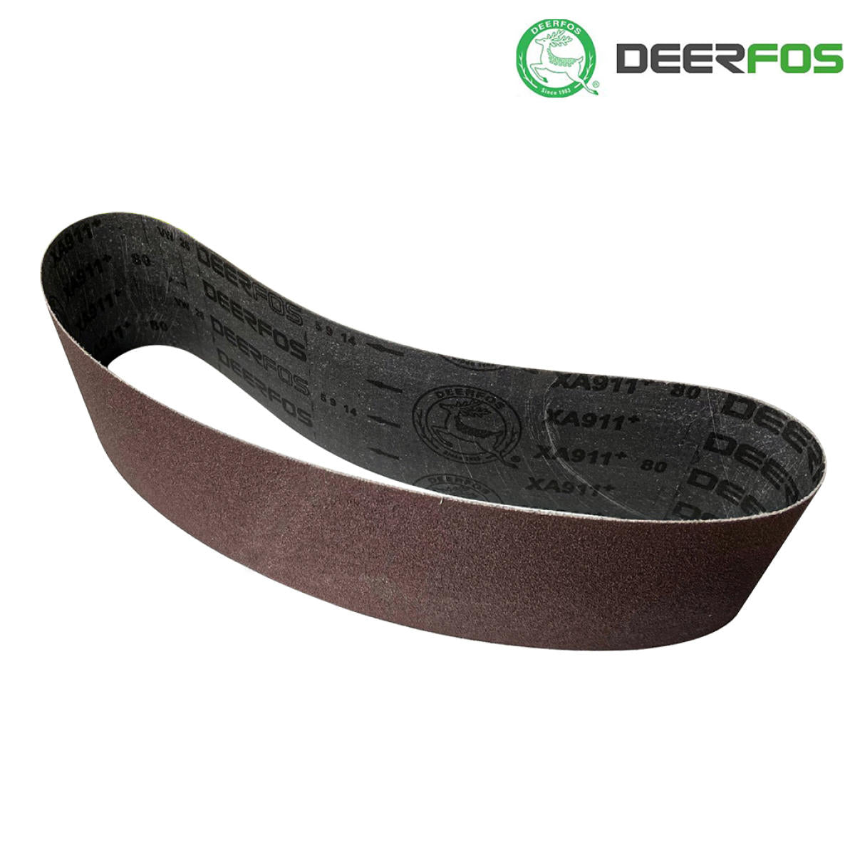 Abrasive Belt 75 x 1525mm 80 grit Deerfos XA911A