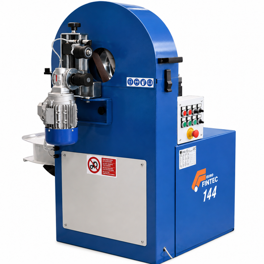Eurofintec 144 Metal Deburring, Grinding, Edge Rounding, Polishing Machine