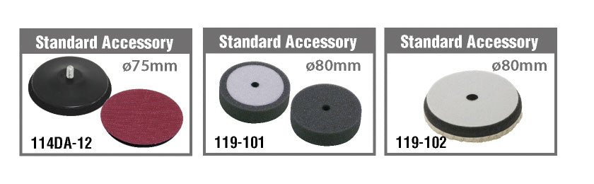 Shinano Angle Head Mini 3"/75mm Sander SI-2108EX