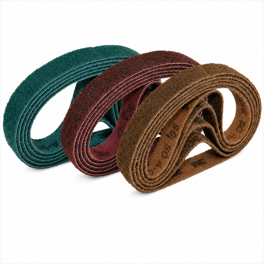 Scotch-Brite Belts Coarse, Medium, Fine, ACRS, AMED, AVFN SC-BS SC-BL