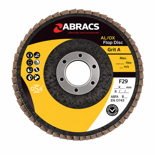 Abracs Aluminium Oxide Flap Discs