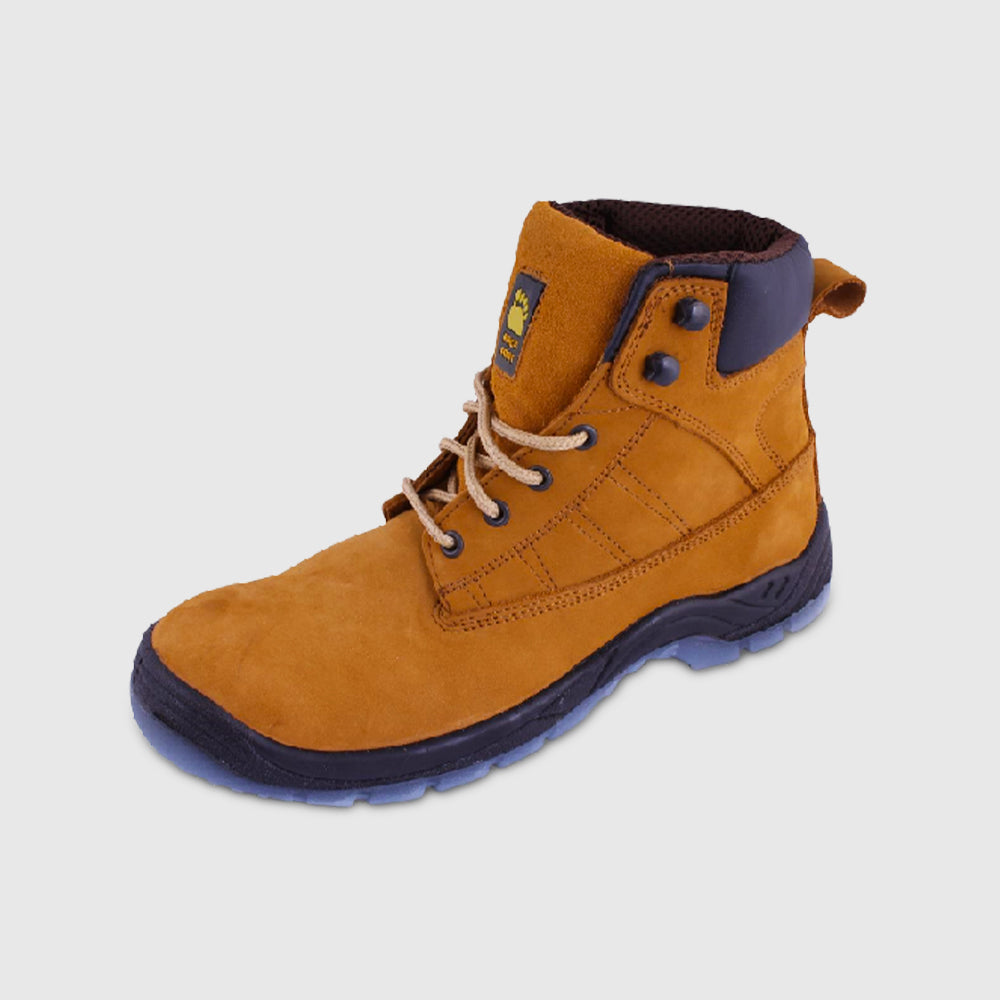 Premium Nubuck Leather Safety Boot
