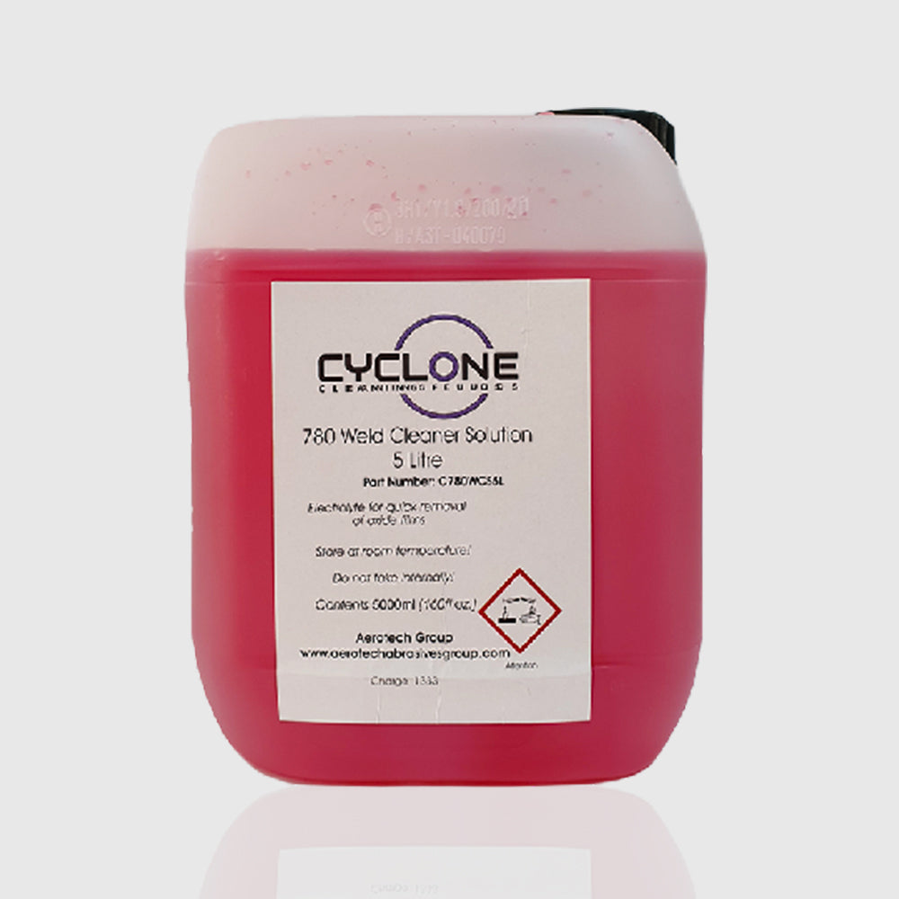 Solution Cyclone Cyclone C780 Weld Cleaner Solution 5 Litre – Aerotech Abrasives