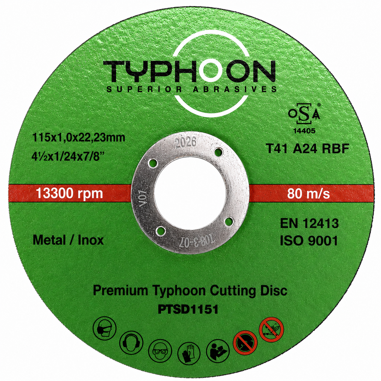 Typhoon Premium Cutting/Slitting Disc