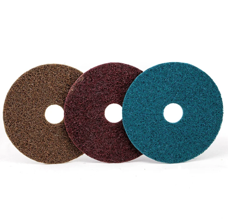 SC-DH 100 x 16mm ACRS Coarse 3M Velcro/Scrim Backed Surface Conditioning Disc Non-Woven Polishing *CLEARANCE*