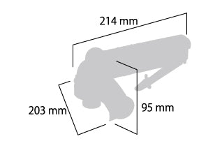 Shinano Industrial Angle Grinder 4″/100mm SI-AG4-E2P