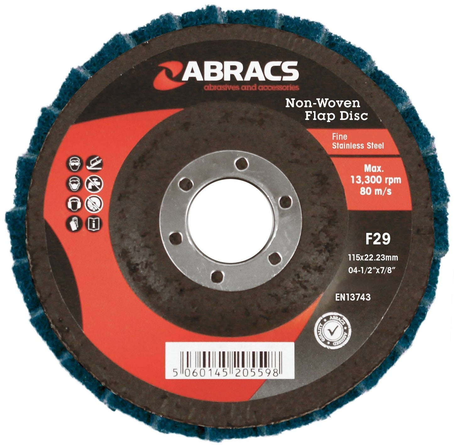 Abracs Surface Conditioning Non-Woven Flap Discs
