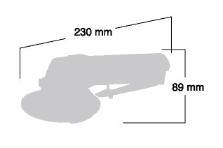 Shinano Angle Grinder 5″/125mm SI-2515LA